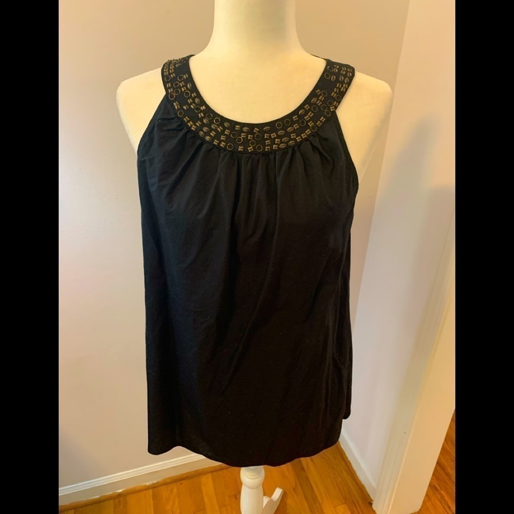DKNY navy cotton summer tunic, size M